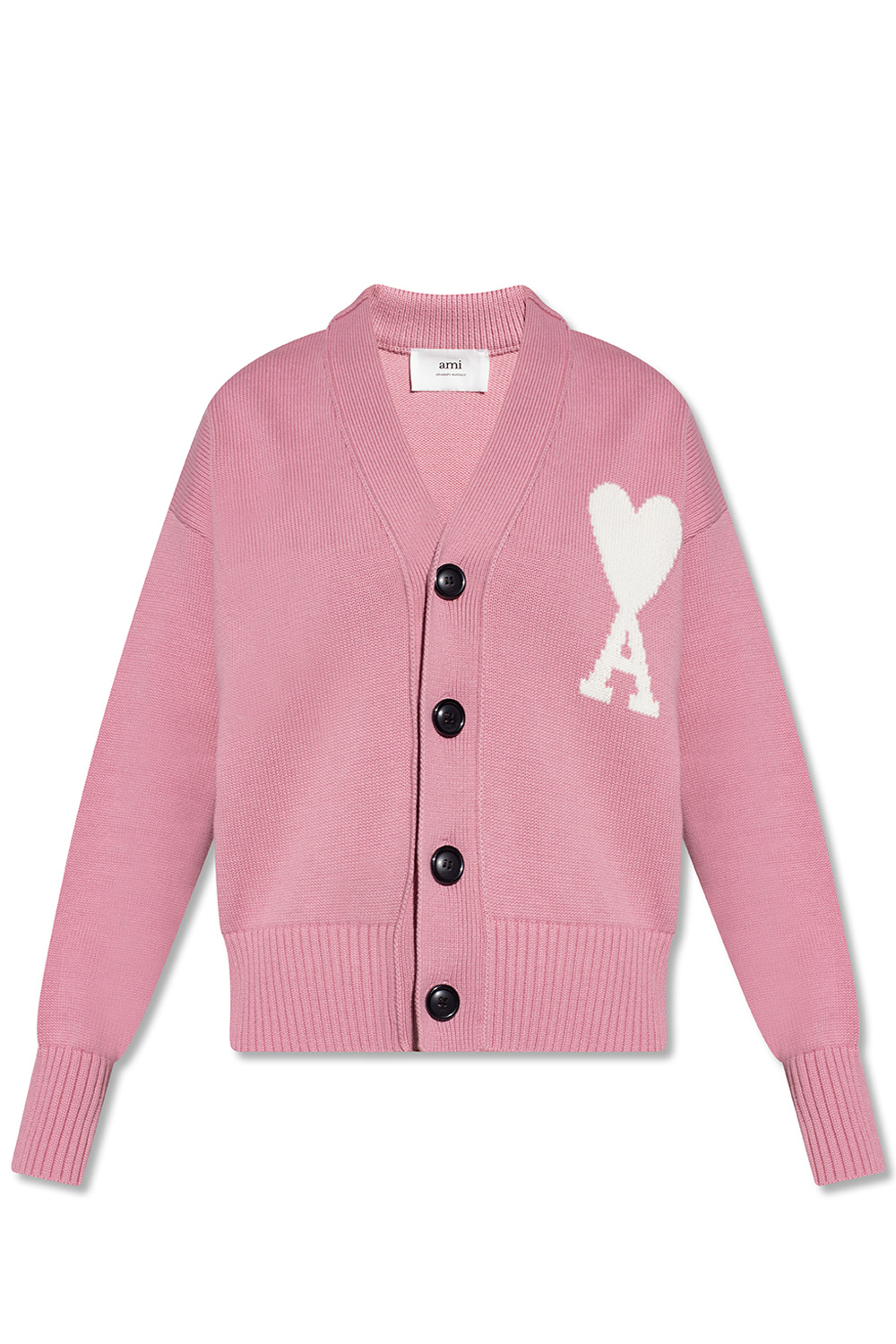 Ami Alexandre Mattiussi Cardigan with logo | Women's Clothing | Vitkac